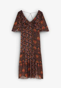 Vestido Midi Lurex Detalle Espalda-Scalpers New