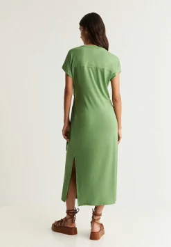 Vestido Midi Nudo Delantero-Scalpers Store