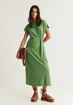 Vestido Midi Nudo Delantero-Scalpers Store