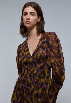 Vestido Midi Print-Scalpers Outlet