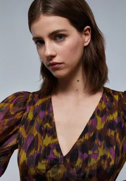 Vestido Midi Print-Scalpers Outlet