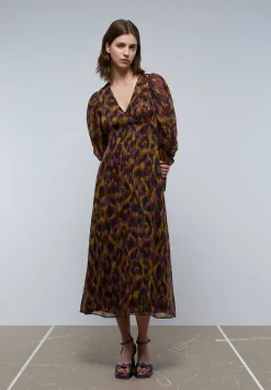 Vestido Midi Print-Scalpers Outlet