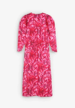 Vestido Midi Print Lazada Trasera-Scalpers New