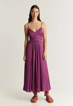 Vestido Slip Frunces-Scalpers Clearance