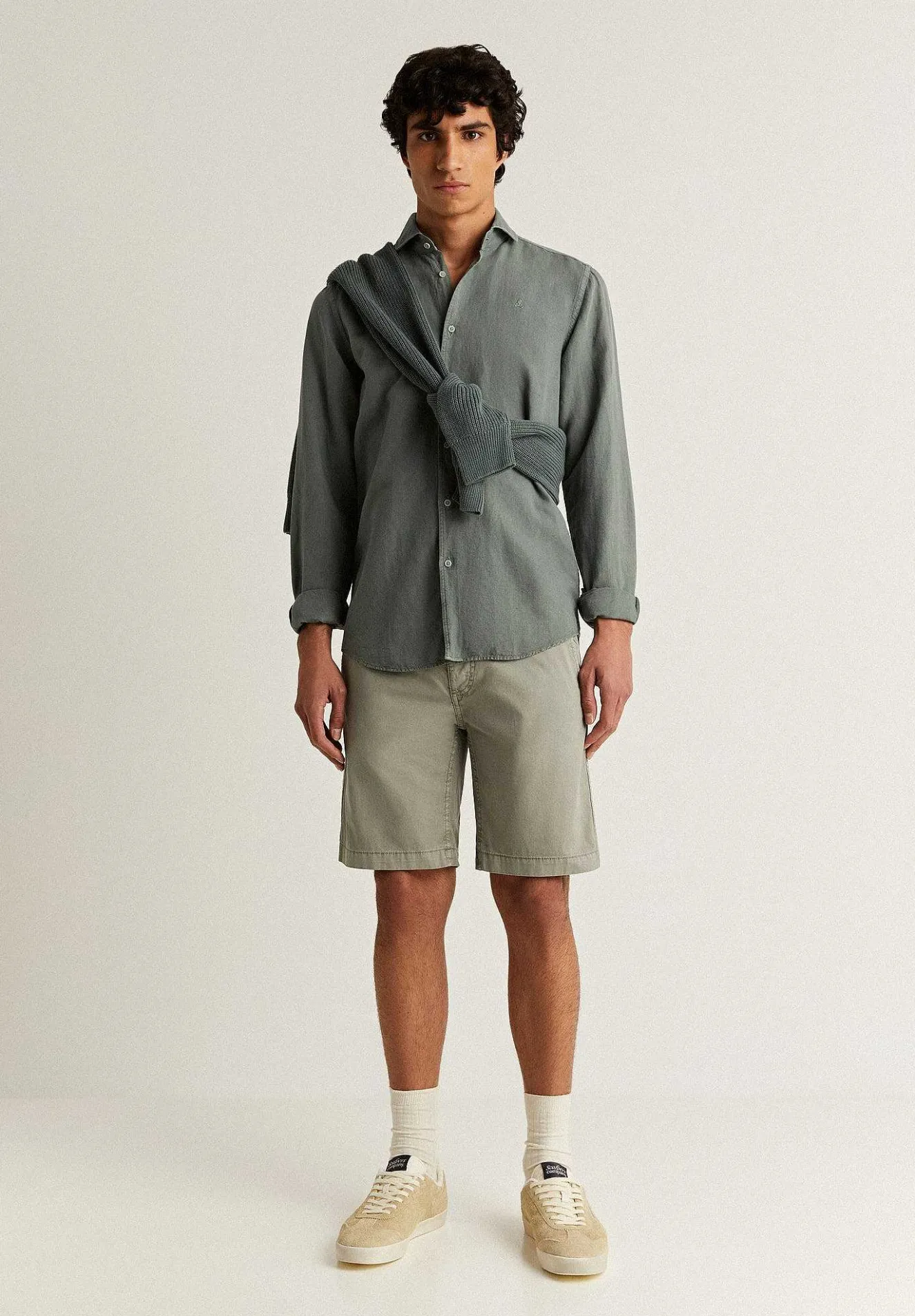 Vintage Linen Se Shirt-Scalpers Cheap