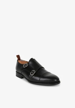 Zapatos Double Monk Vestir Piel-Scalpers New