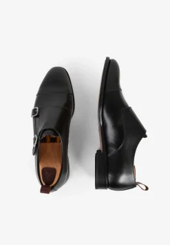 Zapatos Double Monk Vestir Piel-Scalpers New