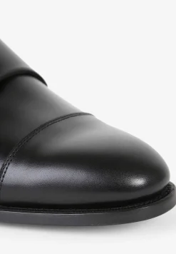 Zapatos Double Monk Vestir Piel-Scalpers Clearance